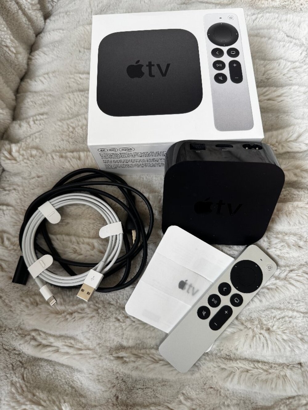 Apple TV 4K 32GB with remote and original box